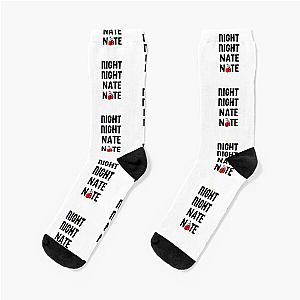 Jake Paul vs Nate Robinson Balck Socks