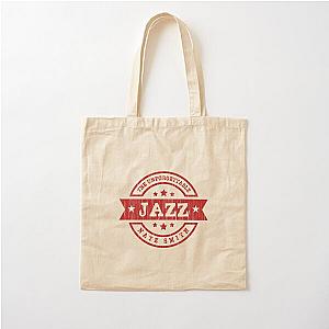 Nate Smith Jazz Stamp D46 Cotton Tote Bag