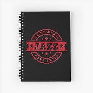 Nate Smith Jazz Stamp D46 Spiral Notebook
