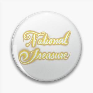 National Treasure with clear backer Pin