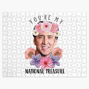 National Treasure T-ShirtNicolas Cage You're My National Treasure Funny  Jigsaw Puzzle