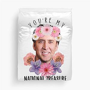 National Treasure T-ShirtNicolas Cage You're My National Treasure Funny  Duvet Cover