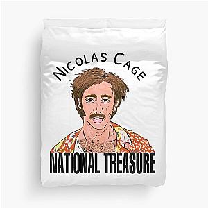 Nicolas Cage is a National treasure  Duvet Cover