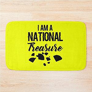 I Am A National Treasure  Bath Mat