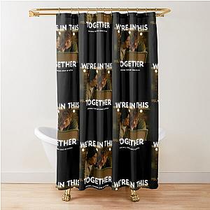 National Treasure Edge of History Liam and Jess Shower Curtain