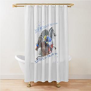 National Treasure Wins the 2024 Pegasus World Cup Shower Curtain