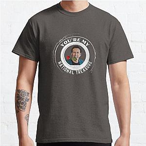 Nicolas Cage, 'Your my national treasure' (White) Classic T-Shirt