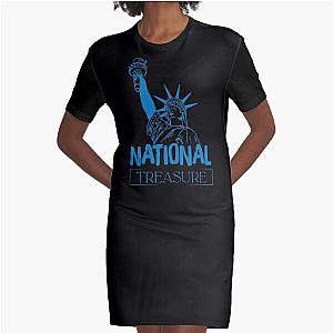 National Treasure Graphic T-Shirt Dress