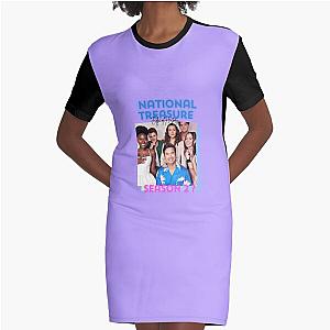 National Treasure Edge of History Season 2 Bring it Back Now! Graphic T-Shirt Dress