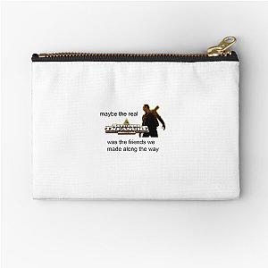 maybe the real national treasure was the friends we made along the way Zipper Pouch