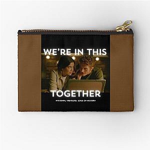 National Treasure Edge of History Liam and Jess Zipper Pouch