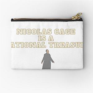 Nicolas Cage is a National Treasure Zipper Pouch