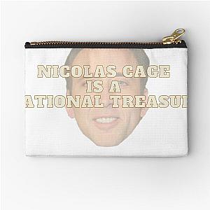 Nicolas Cage is a National Treasure Zipper Pouch