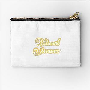 National Treasure with clear backer Zipper Pouch