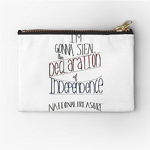 Steal The Decloration Of Independence National Treasure Zipper Pouch