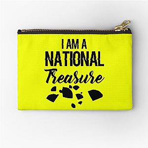 I Am A National Treasure  Zipper Pouch