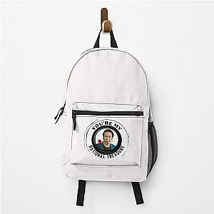 Nicolas Cage, 'Your my national treasure' (Black) Backpack