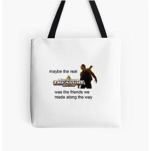 maybe the real national treasure was the friends we made along the way All Over Print Tote Bag