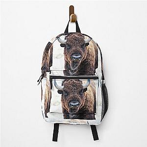 American Bison  -  A Living National Treasure Backpack