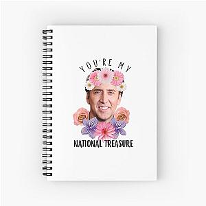 National Treasure T-ShirtNicolas Cage You're My National Treasure Funny  Spiral Notebook