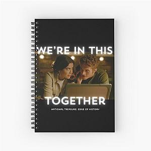 National Treasure Edge of History Liam and Jess Spiral Notebook