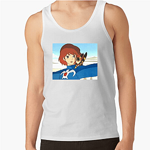 Hayao Miyazaki Nausicaa Of The Valley Of The Wind Tank Tops