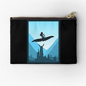 Nausicaä of the Valley of the Wind Minimalist Travel Style Anime Art Zipper Pouch