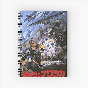 Nausicaä of the Valley of the Wind Vintage Spiral Notebook