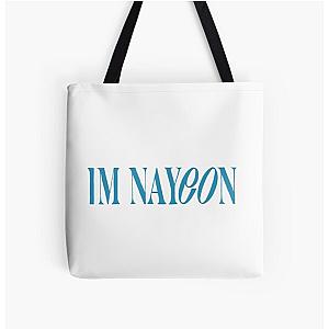 IM NAYEON twice solo album All Over Print Tote Bag