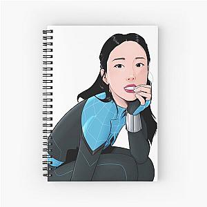 Spider-Nayeon solo Spiral Notebook