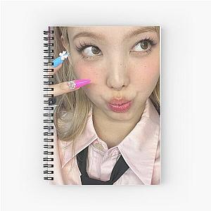 nayeon cute selca Spiral Notebook