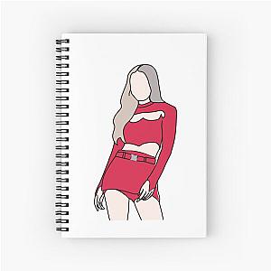 Twice Nayeon Pop - Red Spiral Notebook