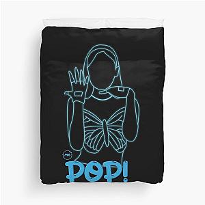 pop led design! by nayeon Duvet Cover