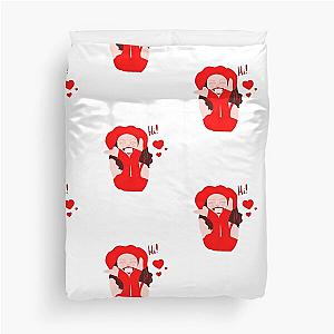 Red Nayeon Duvet Cover