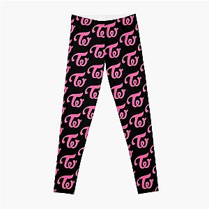 Twice Logo - Momo Tzuyu Nayeon Sana Jihyo Chaeyoung Mina Dahyun Leggings