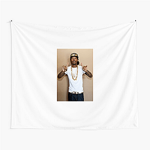 Nayvadius DeMun Cash King Of Trap Nayvadius Demun Cash Tapestries
