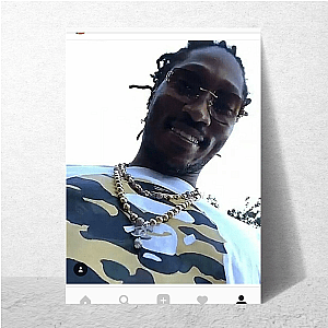 Nayvadius DeMun Cash Mask Off Vibe Nayvadius Demun Cash Posters