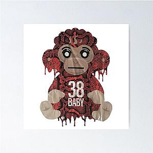 Youngboy Never Broke Again Colorful Monkey Gear, 38 Baby Merch NBA Classic T-Shirt Poster