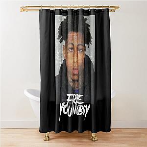 Chemise NBA Youngboy  Shower Curtain