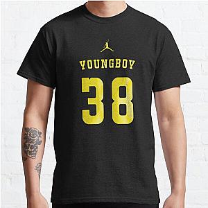 NBA Youngboy 38 Jersey, Youngboy Gear, Shirts and More Classic T-Shirt