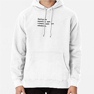 Navigare est vivere non necesse. Pullover Hoodie