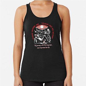 Another Vehere est, vivere est - Journey is more important than life Racerback Tank Top
