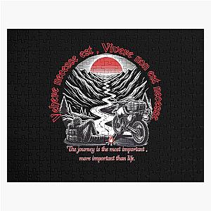 Vehere est, vivere non est - Journey is more important than life Jigsaw Puzzle