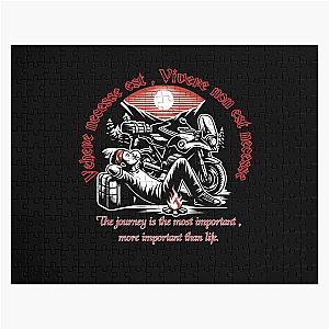 Another vehicle is more important than life - journey is more important than life Jigsaw Puzzle