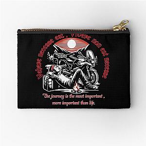 Another vehicle journey is more important than life Zipper Pouch