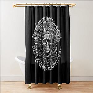 Navigare necesse est, vivere non est necesse Shower Curtain
