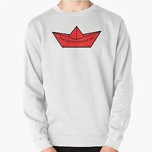 Paper Boat Navigare necesse est Pullover Sweatshirt