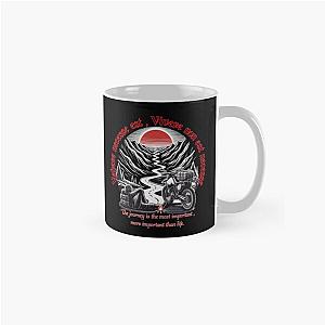 Virtue is necessary, living is not necessary - the journey is more important than life (with explanation) Classic Mug