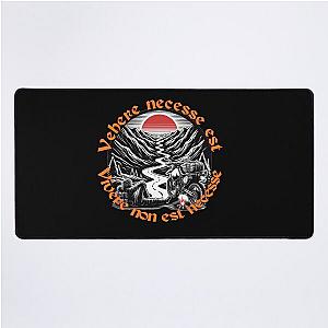 Vivere is more important than a journey Desk Mat
