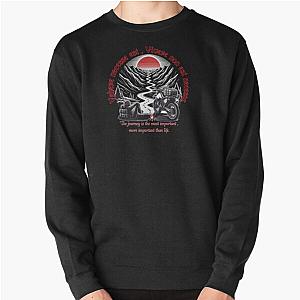 Vivere necesse est, journey is more important than life - with explanation Pullover Hoodie